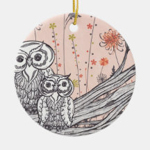 Owls 15 Ornament