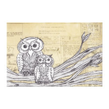Owls 45 Canvas Print