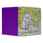 Owls and Butterflies 2 Binder