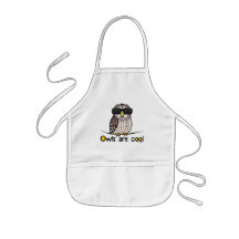 Owls are cool! apron