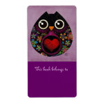 Owl's Hatch Bookplates Labels