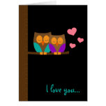 Owls in a Nest Cards