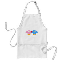 Owls in Love Aprons