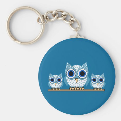 owls key chain