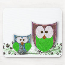 Owls mousepad