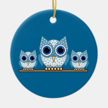owls ornaments