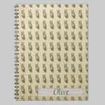 Owls Pattern Personalized Notebook notebooks