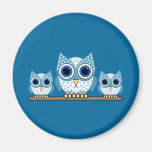 owls refrigerator magnets