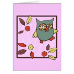 Owlsie Dances Card