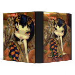 Owlyn in Autumn BINDER halloween owl fairy pumpkin