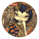 "Owlyn in Autumn" Sticker
