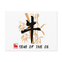 Ox Symbol Gifts Postcards