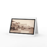 Ox Teams at Sturgis Dakota Territory SD 1887 Card