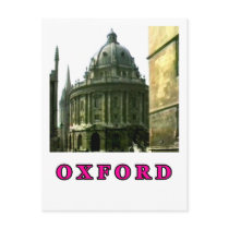 Oxford 1986 snapshot 143 Magenta The MUSEUM Zazzle Post Cards