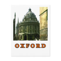 Oxford 1986 snapshot 143 Orange The MUSEUM Zazzle Post Cards