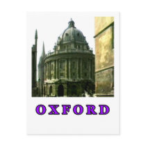 Oxford 1986 snapshot 143 Purple The MUSEUM Zazzle Postcard