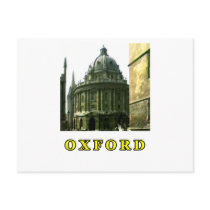 Oxford 1986 snapshot 143 Yellow The MUSEUM Zazzle Post Card