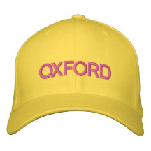 Oxford Cap Embroidered Baseball Caps