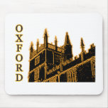 Oxford England 1986 Building Spirals Gold Mousepad