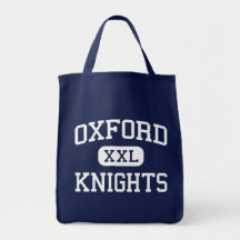 Oxford Knights Middle Overland Park Kansas Tote Bags