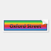 Oxford Street Style 2 Bumper Sticker