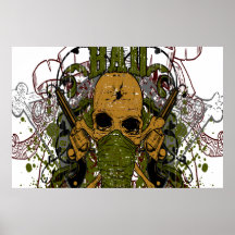 Oxygentees Bad Bones Poster