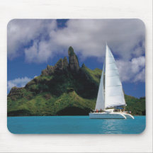 Oxygentees Paradise Mouse Pad
