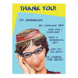 Oy Bubbelah! Thank You Postcard