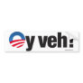 Oy Veh bumper sticker
