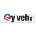 Oy Veh bumper sticker bumper stickers
