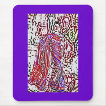 OYA'S WEDDING DRESS MOUSE PADS
