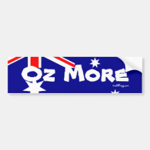 OZ More Australia Bumper Sticker