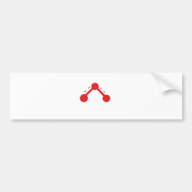 ozone graphic bumper sticker