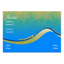 OZTRALiANA Business Profile Card Business Card Template