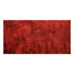 P092 BLOOD RED TEXTURE DIGITAL GRAPHICS TEMPLATES CUSTOM PHOTO CARD