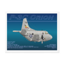 P3C Orion Collector Card Post Card