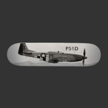 P51D Skateboard skateboards