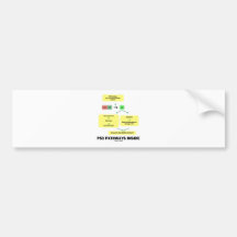 P53 Pathways Inside (Cell Molecular Biology) Bumper Stickers