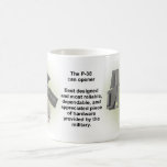 P-38 can opener mug