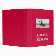 P-51 Mustang Red Tail, Red Tail Mustang Binder