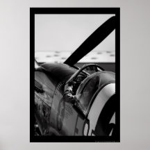 P-51B Mustang Poster