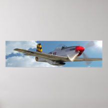 "P-51D Mustang" Posters