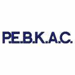 P.E.B.K.A.C. Embroidery embroidered shirts