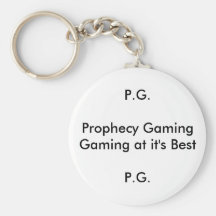 P.G.Prophecy Gaming Gaming at it's BestP.G. Key Chain