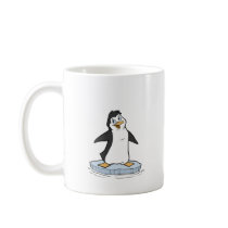 P is for Penguin Coffee Mugs