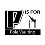 P Is For Pole Vaulting Post Cards