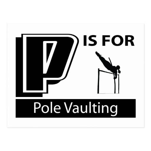 P Is For Pole Vaulting Post Cards