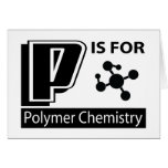 P Is For Polymer Chemistry Card
