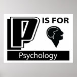 P Is For Psychology Print