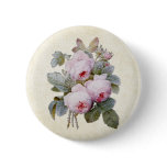 P.J. Redoute Bourbon Rose Buttons